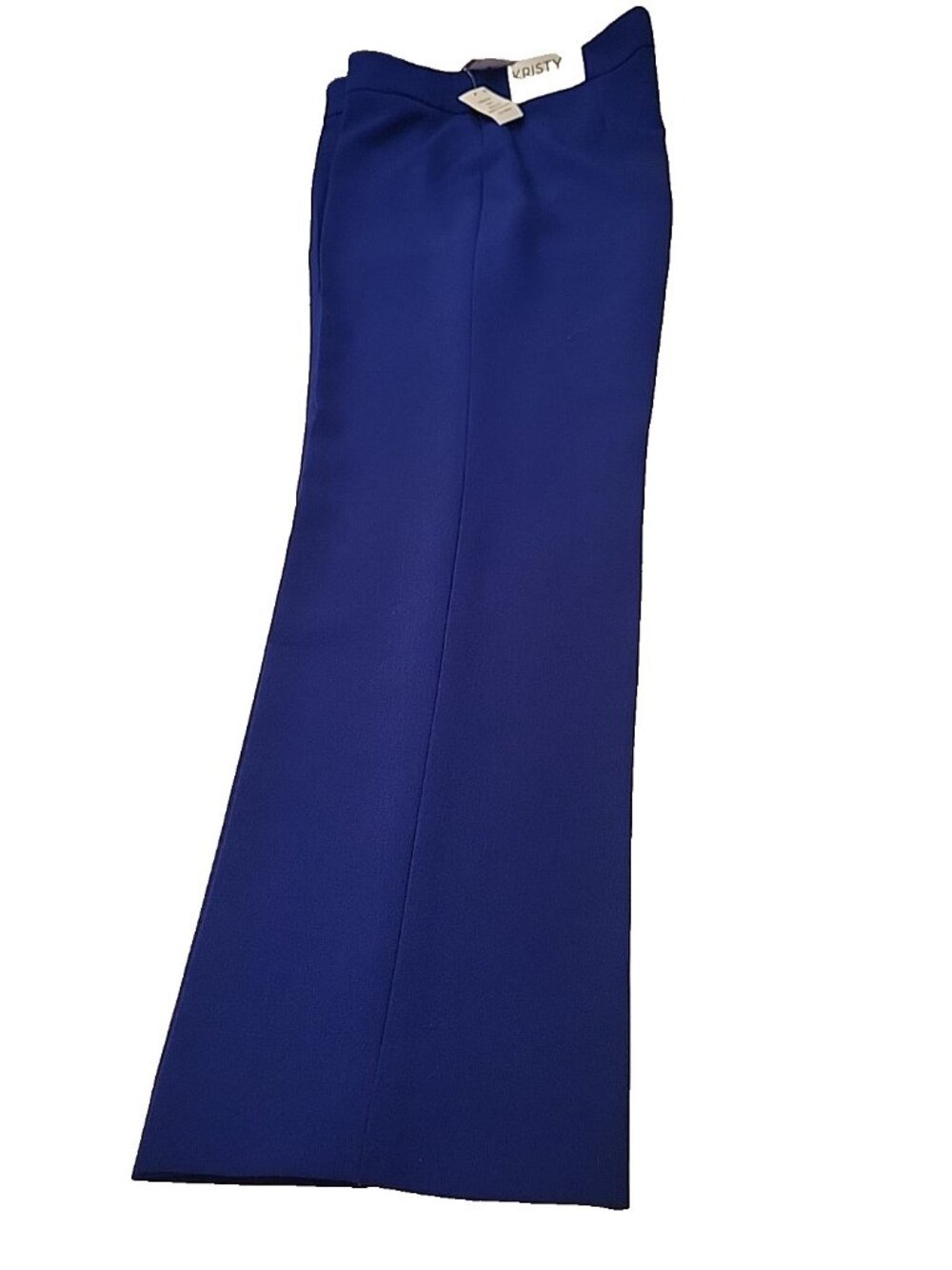 NWT Kasper Women’s Dress Pants Slim Fit Flat Front Cobalt Sz 12